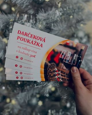Aj tento rok sme si pre vás pripravili vaše obľúbené Vianočné poukážky🎁 Darujte svojim blízkym darčekovú poukážku na nákup...
