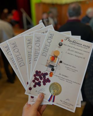 Úspešná - Tradičná vinárska súťaž Plachtince 2025 😊🍷🥇